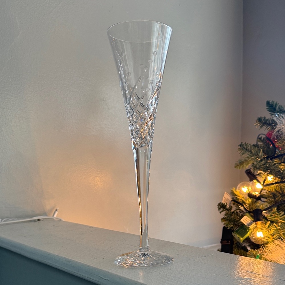 Elegant Crystal Champagne Flute